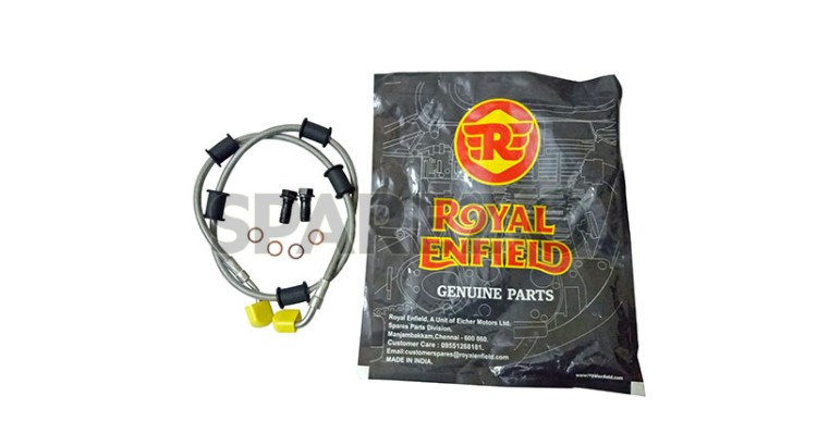 Royal Enfield GT Continental Rear Brake Hose Assembly - SPAREZO